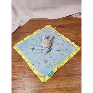 Goodnight Moon Baby Security Blanket Bunny Rabbit Lovey Satin Edge